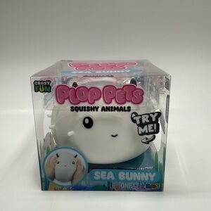 Plop Pets Squishy Animals White Sea bunny